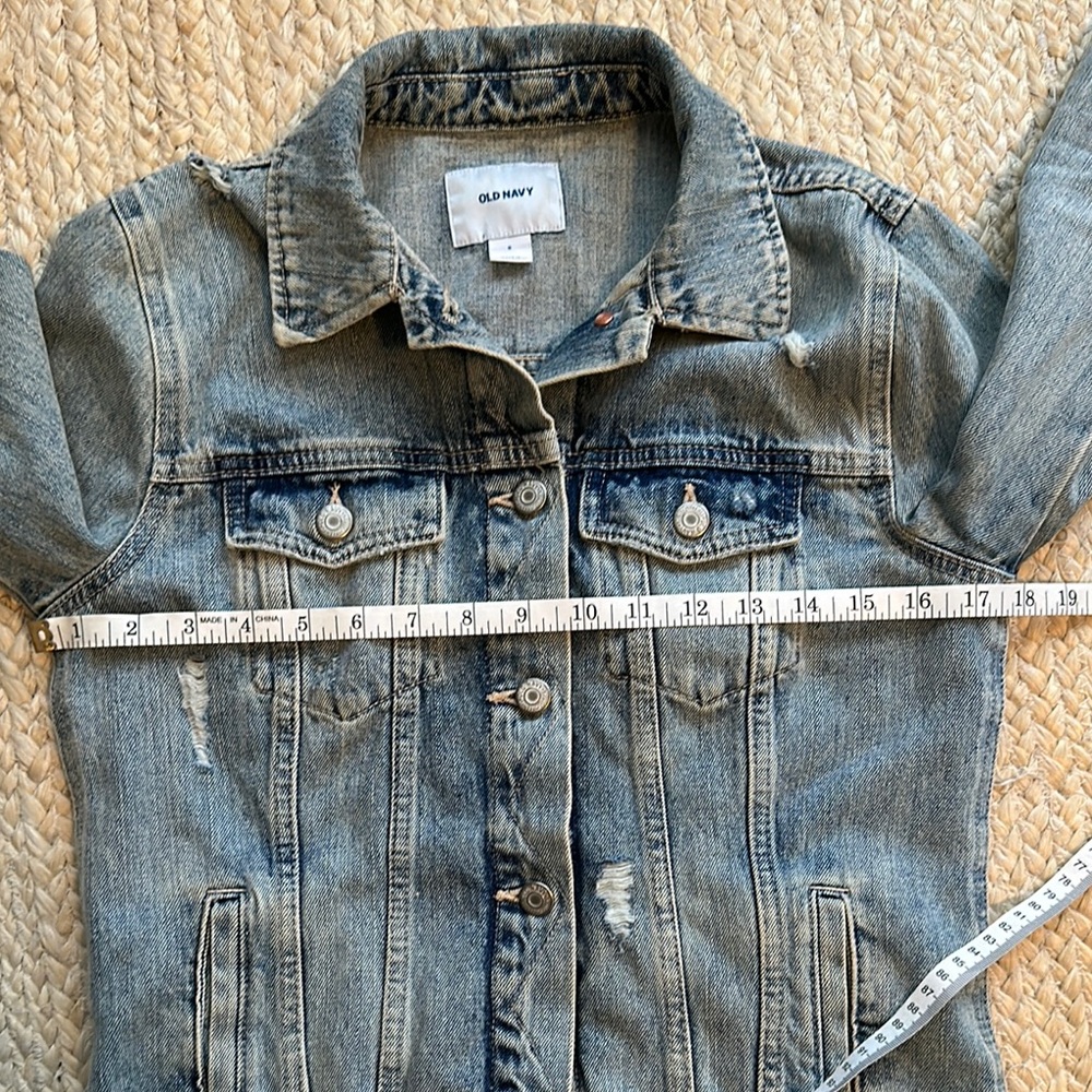 Distressed Denim Jacket - Picture 10 of 10